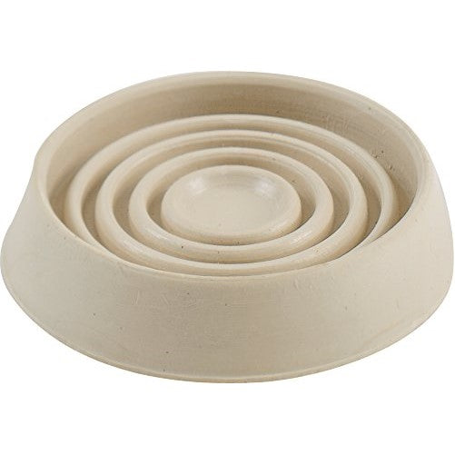Shepherd Hardware 9167 1-3/4-Inch Round Rubber Furniture Cups, 4-Pack