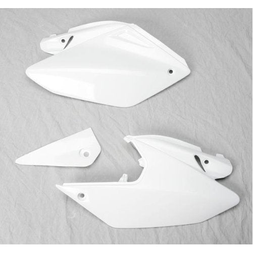UFO HO03647-041 Replacement Plastic (FOR HONDA PANEL SIDE CRF250X WHITE)