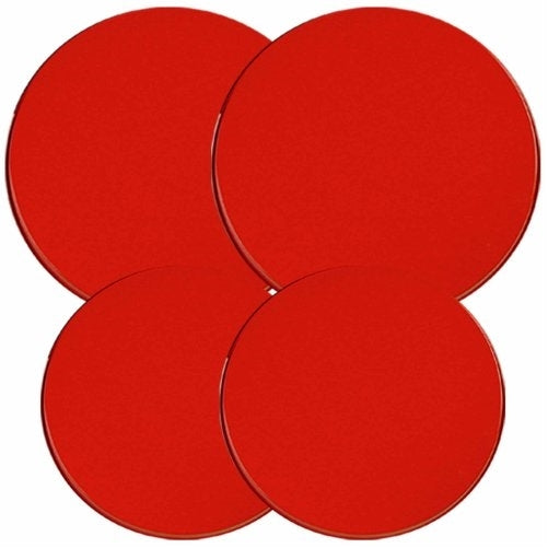 Reston Lloyd Electric Stove Burner Covers, Set of 4, Red