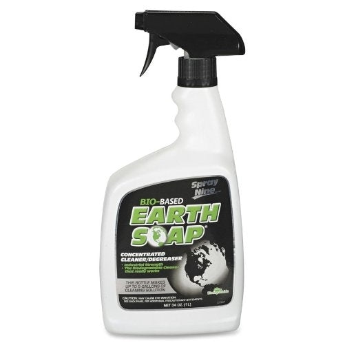 Spray Nine 27932 Earth Soap Concentrated Cleaner, 32 oz.