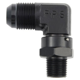Fragola 499104-BL Black Size (-4) x 1/8 MPT 90° Swivel Adapter