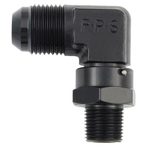 Fragola 499113-BL Black Size (-12) x 1/2 MPT 90° Swivel Adapter