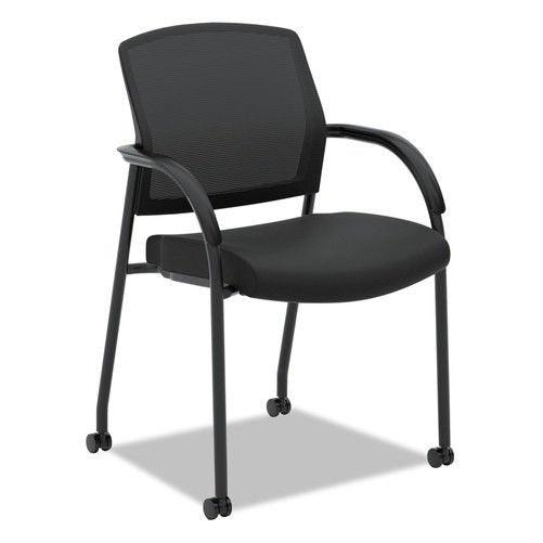 HON Lota Multi-Purpose Side Chair - Office Chair or Training Room Chair, Black (H2285)