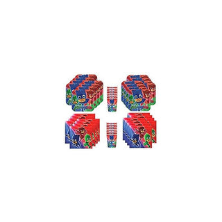 Amscan PJ Masks Birthday Party Supplies Bundle Pack for 16 Guests