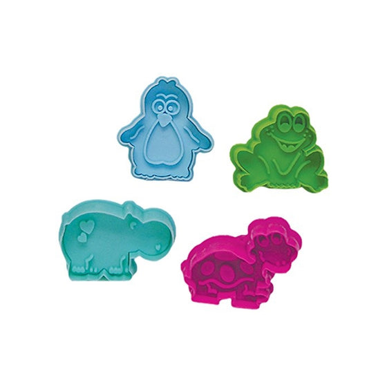 R & M International 489 Pastry/Cookie/Fondant Stamper, 2-Inch, Animal Collection "B"