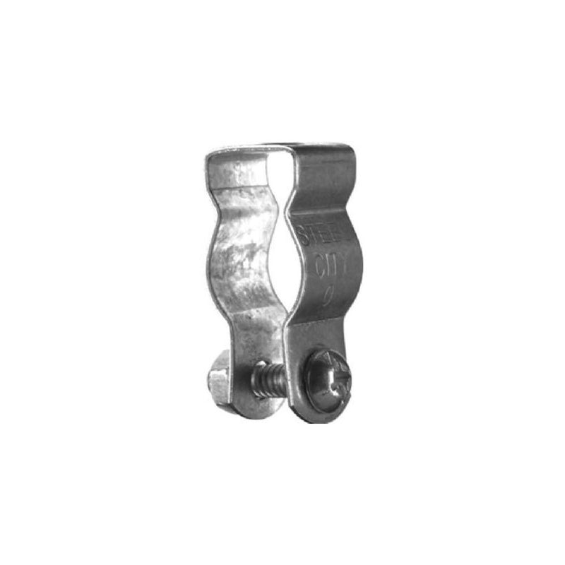 Halex 67820 1-Inch Steel Conduit Hanger with Bolt and Nut