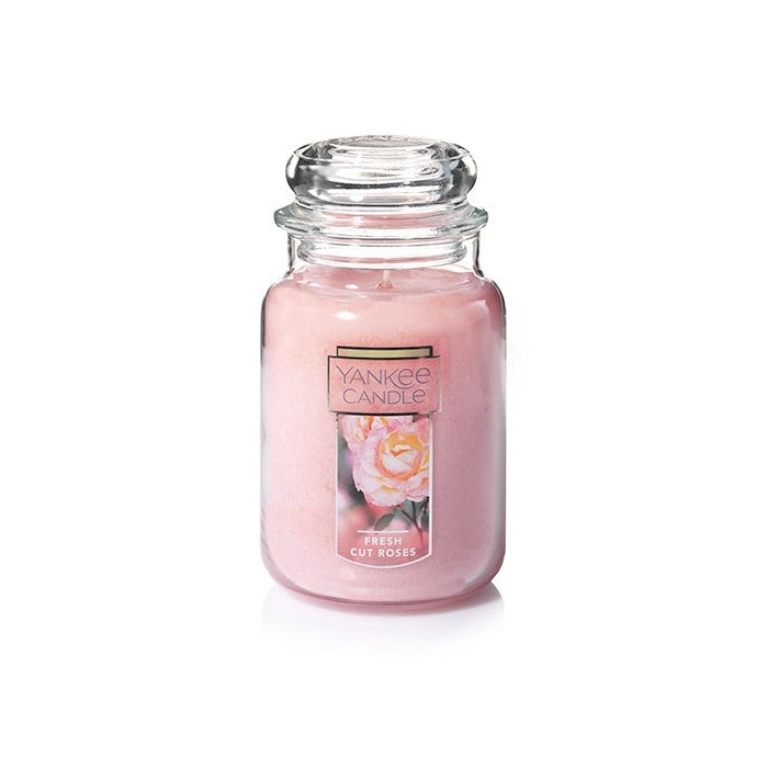 Yankee Candle Large Jar Candle, Fresh Cut Roses