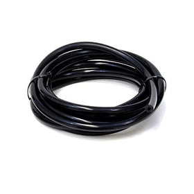 HPS HTSVH6-BLK Black 1' Length High Temperature Silicone Vacuum Tubing Hose (60 psi Maxium Pressure, 1/4" ID)