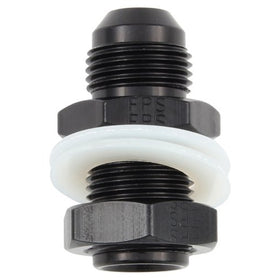 Fragola 483108-BL Black Size (-8) Fuel Cell Bulkhead Fitting
