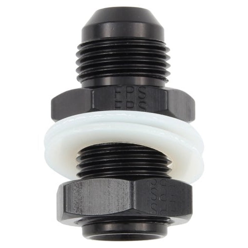 Fragola 483108-BL Black Size (-8) Fuel Cell Bulkhead Fitting