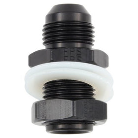 Fragola 483112-BL Black Size (-12) Fuel Cell Bulkhead Fitting