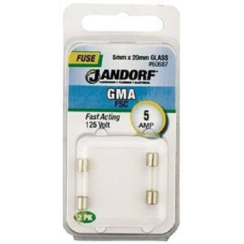 Jandorf Specialty Hardw Fuse Gma 5A Fast Acting 60687