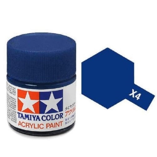 Tamiya Models X-4 Mini Acrylic Paint, Blue