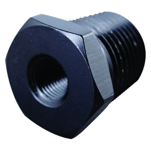 Fragola 491201-BL Black 1/8 x 1/4 Pipe Reducer Bushing