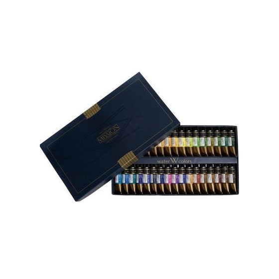 Mission Gold Water Color Set, 34 Colors