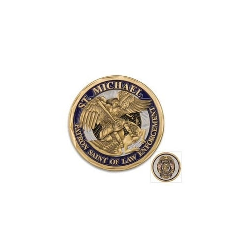 Police Officer St Michael Law Enforcement Challenge Coin