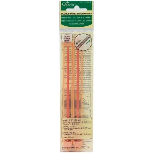 Clover 352 Double Ended Stitch Holder Large