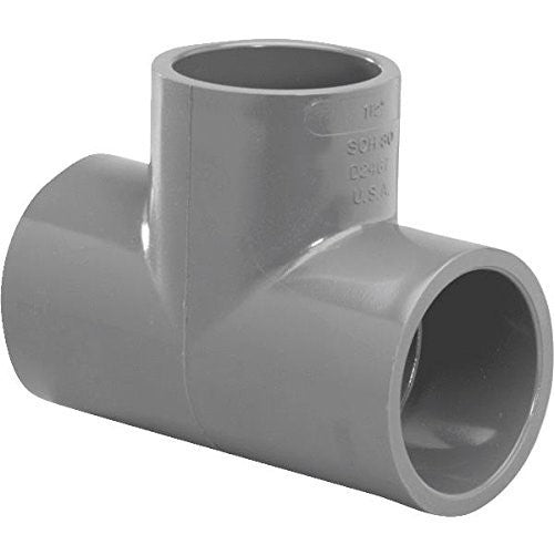 Tee Sch80 Pvc 3/4 Slp