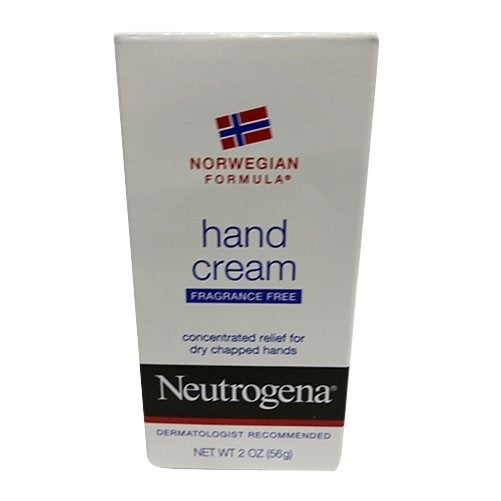 Neutrogena Norwegian Formula Hand Cream, Fragrance Free, 2 oz (Pack of 3)