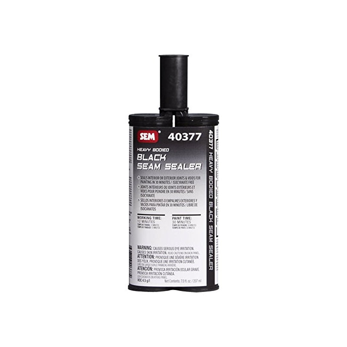 SEM 40377 Black Heavy Bodied Seam Sealer - 7 oz.