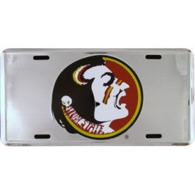 HangTime Florida State Seminoles Super Stock Metal License Plate 6 x 12