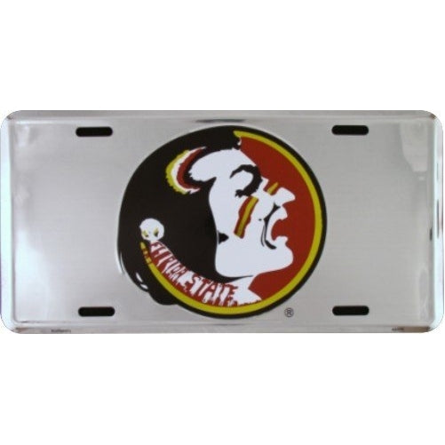 HangTime Florida State Seminoles Super Stock Metal License Plate 6 x 12