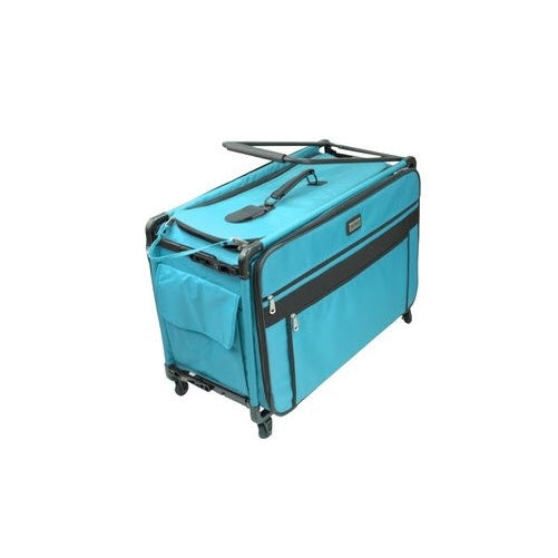 Tutto 9224TMA TURQUOISE Machine on Wheels Case, 25 by 18.5 by 13, Turquoise