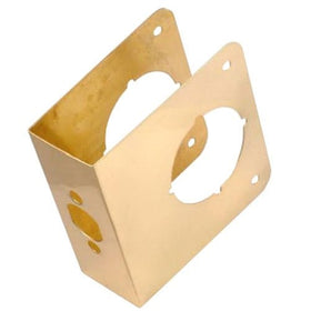 Belwith Products 2051-PB Door Reinforcer, 4-1/2-Inch, Polished Brass