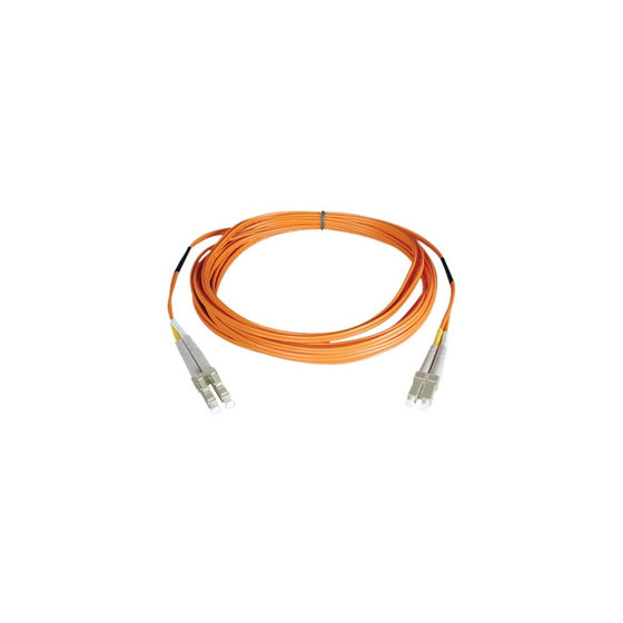 Tripp Lite Duplex Multimode 50/125 Fiber Patch Cable (LC/LC), 5M (16-ft.)(N520-05M)