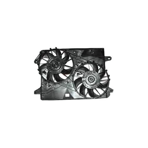 TYC 621160 Chrysler/Dodge Replacement Radiator/Condenser Cooling Fan Assembly