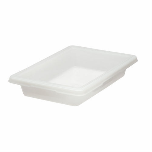 Rubbermaid Commercial Food Tote Box, 2 Gallon, White, FG350700WHT