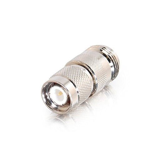 C2G/Cables to Go 42212 TNC Male to N-Female Wi-Fi Adapter, Silver