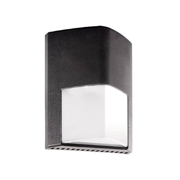 RAB Lighting ENTRA12 Entra 12W Cool LED 120V to 277V Wallmount Light, Bronze