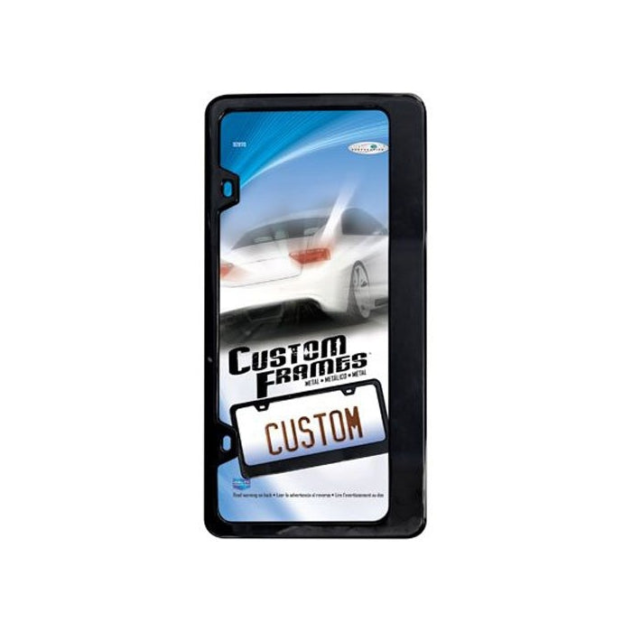 Custom Accessories 92870 Black Classic Style License Plate Frame