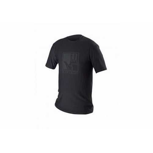 Body Glove Men's Deluxe Short Arm Loose Fit Rashguard, Black, Medium