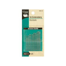 Dritz(R) Embroidery Hand Needles-Size 8 16/Pkg