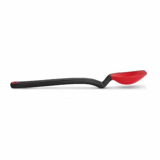 Dreamfarm Mini Supoon - Silicone Jar Scraping Spoon, 1 Teaspoon (Red)