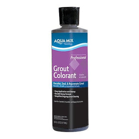 Aqua Mix Grout Colorant - 8 oz Bottle - Charcoal Gray