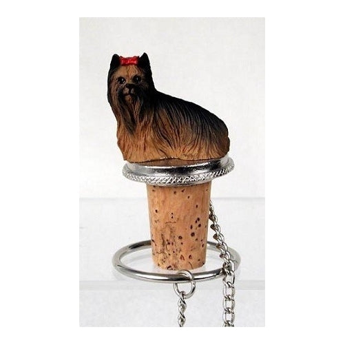 Yorkshire Terrier Wine Bottle Stopper - DTB04 by Conversation Concepts