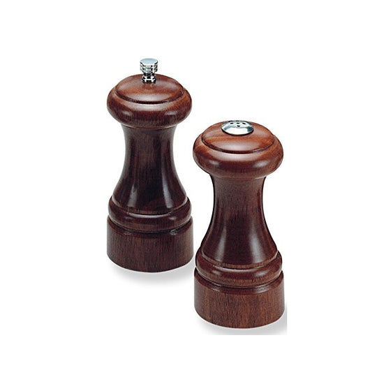 Olde Thompson 5.25" Statesman Wood Pepper Mill and Salt Shaker Set