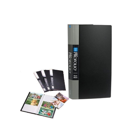 Itoya Art Portfolio Photo Album Photos Clear Pocket Sheets Hold 3 Photo Per Page (360 4 Inch x 6 Inch)