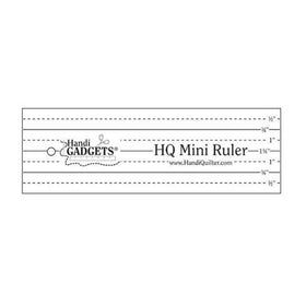 HQ Mini Ruler 2in x 6in