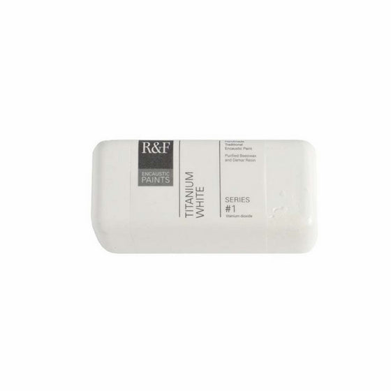 R&F Encaustic 40ml Paint, Titanium White