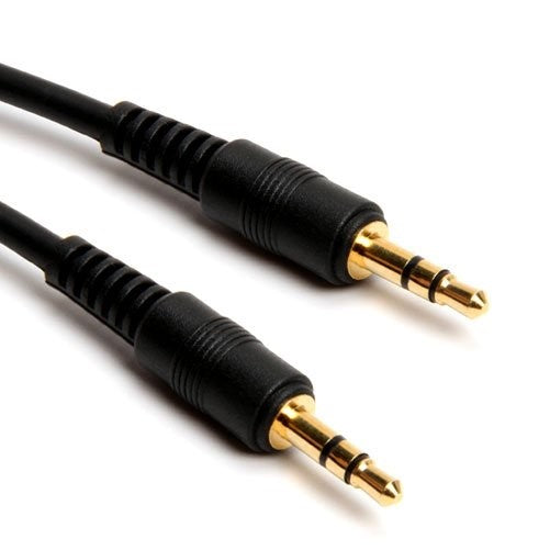 QVS 25ft 3.5mm Mini-Stereo Male to Male Speaker Cable (CC400M-25)