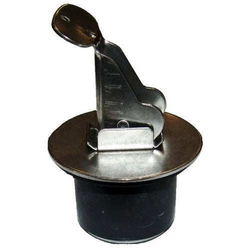 Snap-Tite Expandable Neoprene Rubber Plug with Stainless Steel Cams and Stainless Steel Hardware, 1/2" x 11/16"