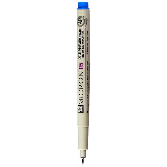 Sakura Pigma Micron Open Stock Pen, 0.45mm, Blue, No.5