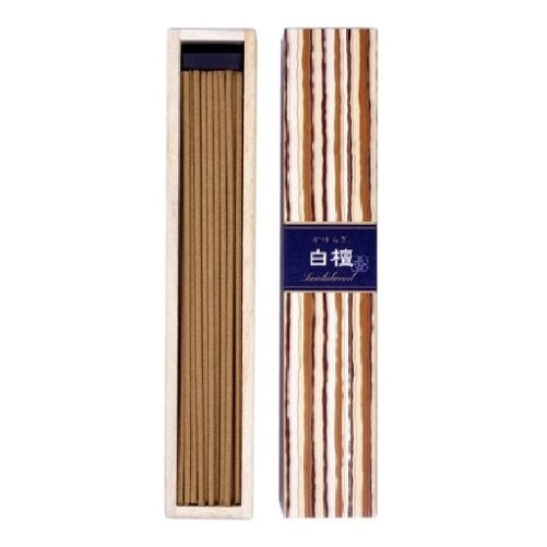 Kayuragi Sandalwood Incense w/ Holder - 40 Sticks