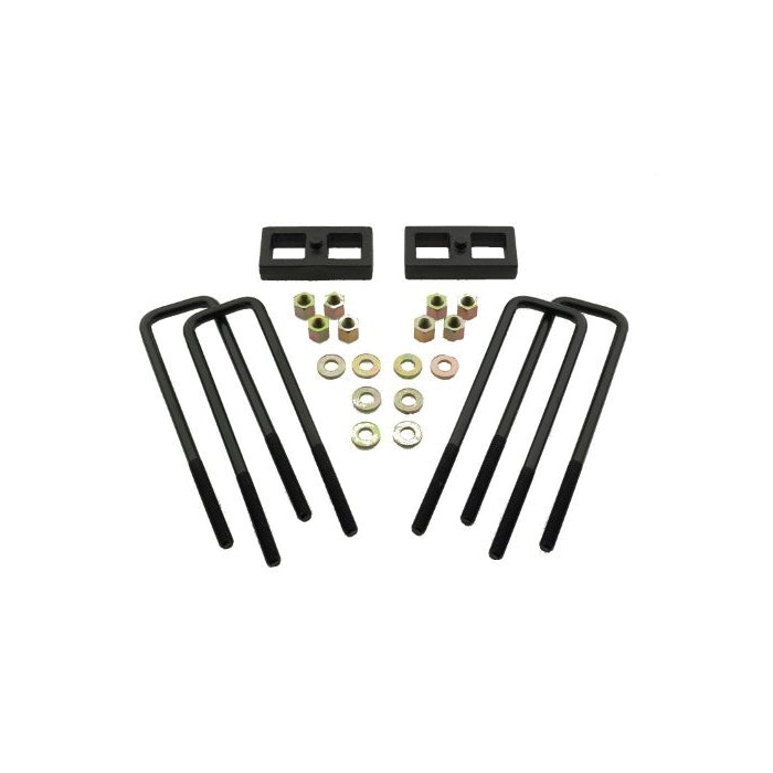 Pro Comp Suspension 58256 Block With U-Bolt Kit 2.5 in. Lift Block With U-Bolt Kit