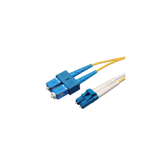 Tripp Lite Duplex Singlemode 8.3/125 Fiber Patch Cable (LC/SC), 5M (16-ft.)(N366-05M)