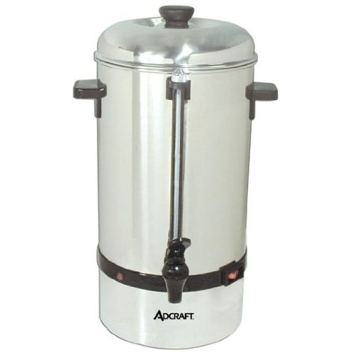 Adcraft CP-40 40-Cup Coffee Percolator, Stainless Steel, 120-Volt